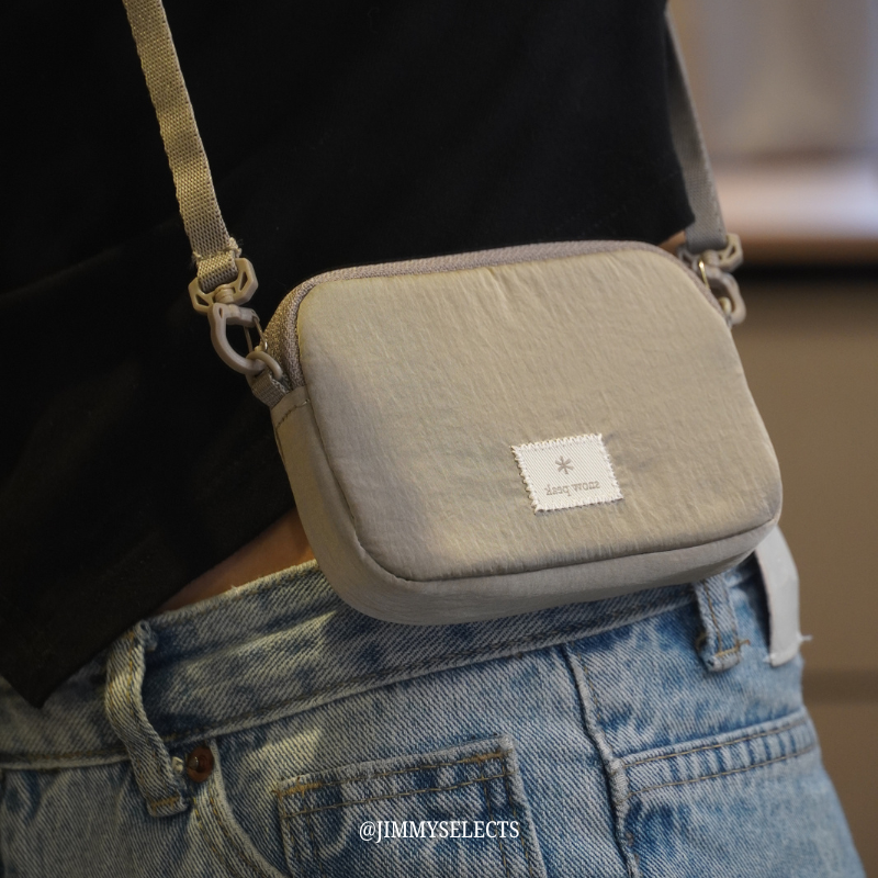 【現貨】Snow Peak 卡片夾兼肩背小包｜極簡輕量 × 戶外感日常隨身包 小包 零錢包 斜背小包