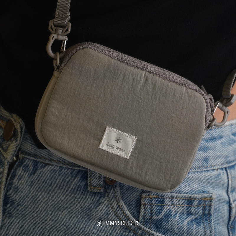 Snow Peak Card Holder Shoulder Pouch｜Minimal Outdoor Everyday Mini Bag