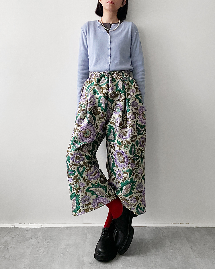 MKP-2829 立體繡花長褲