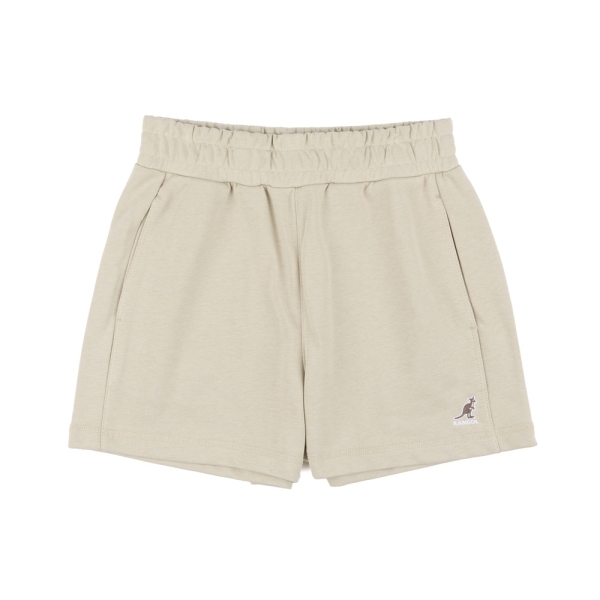 KANGOL 短褲 粉紅 卡其 經典LOGO 休閒短褲 女 6422150232 6422150241