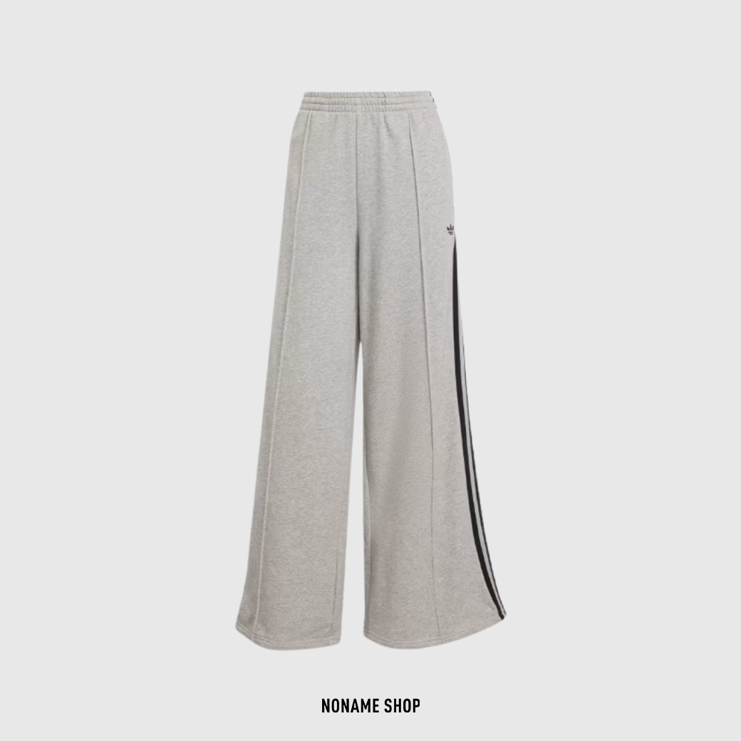 ADIDAS ORIGINALS ADICOLOR 寬鬆 慵懶感 棉褲 灰色 長褲 (女款)