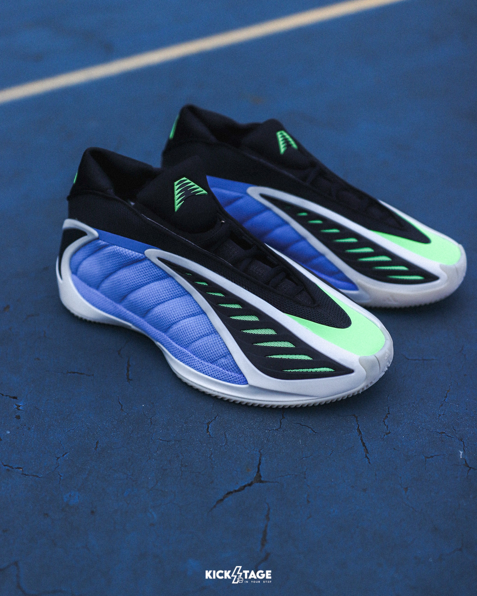 男鞋 ADIDAS ANTHONY EDWARDS 2 藍色 AE2 網眼 緩震 實戰 籃球鞋【JR4359】