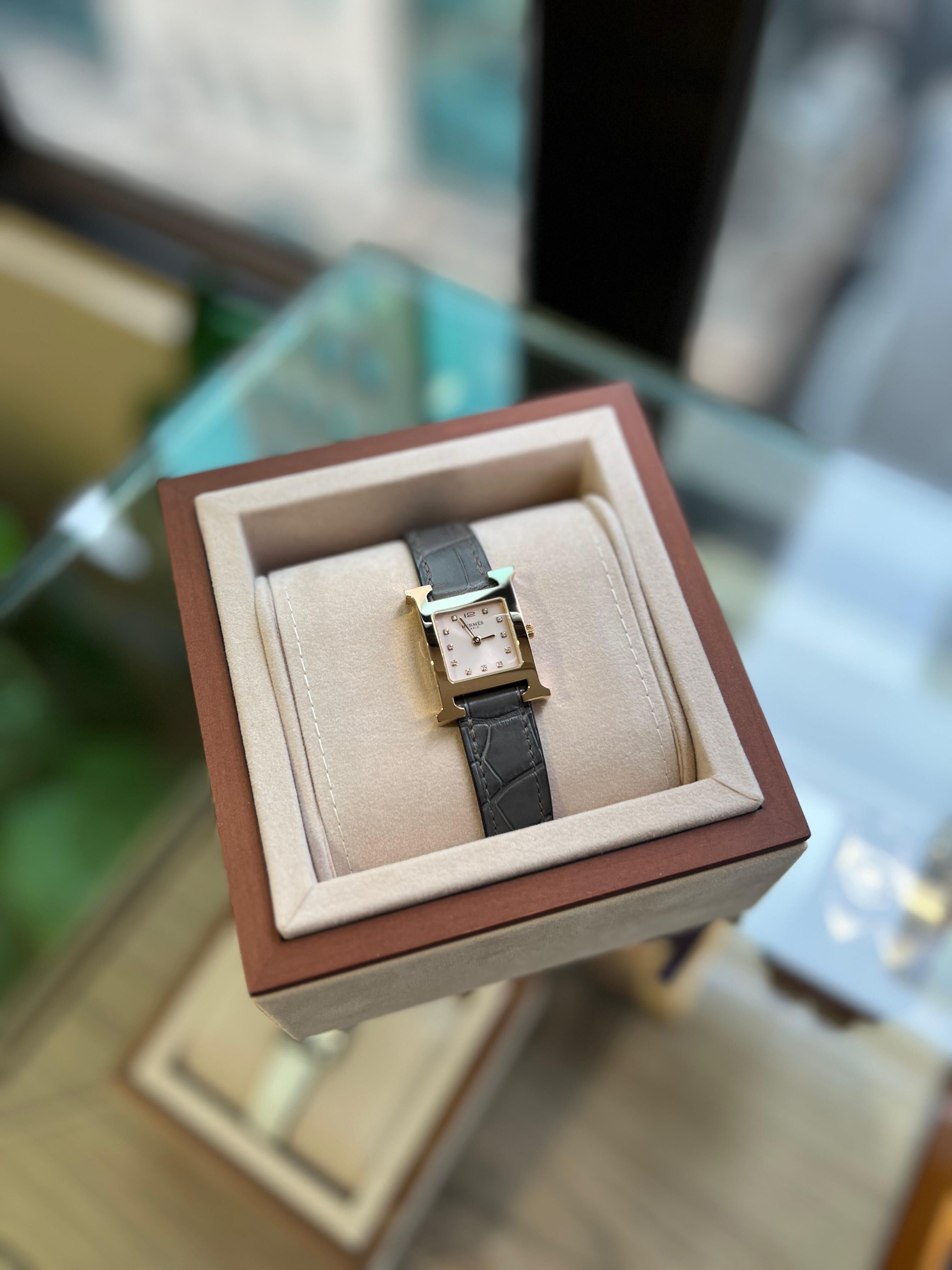 Hermes Heure H watch, Small model, 25 mm