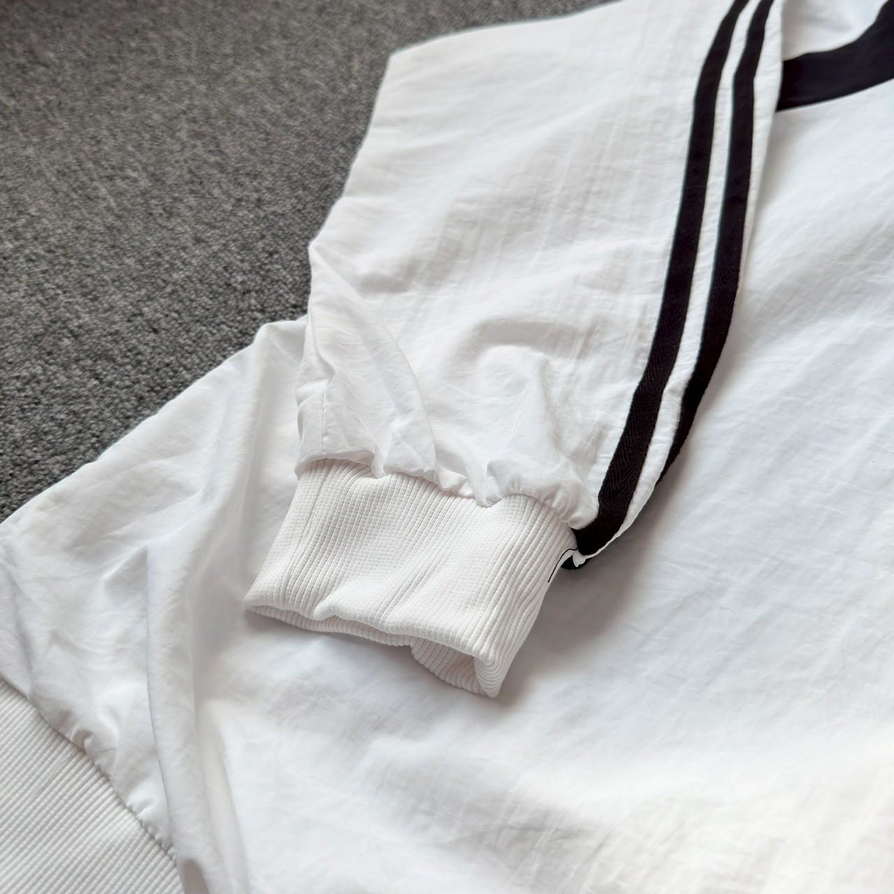 美式條紋字V領風衣 98289