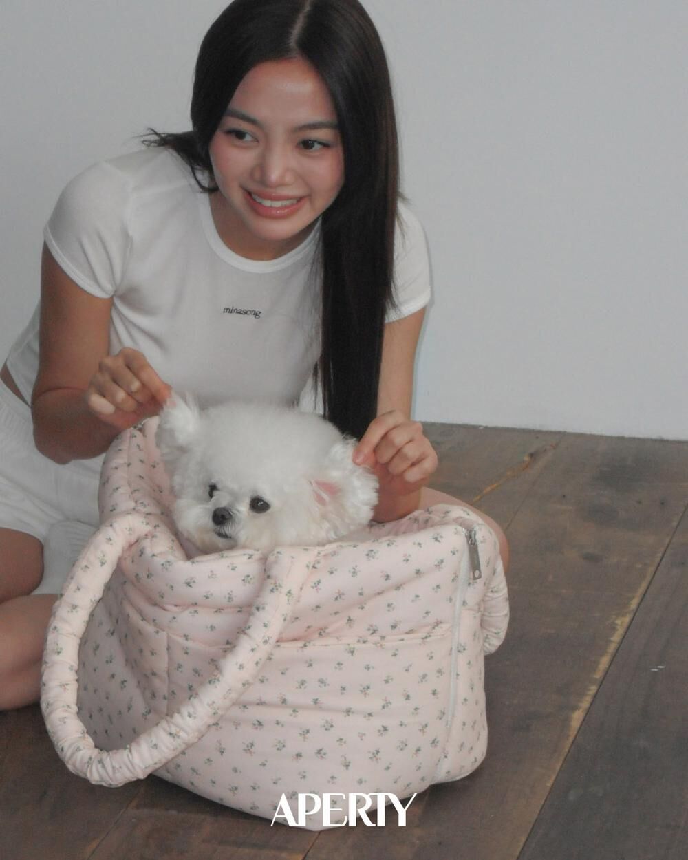 Aperty 扇貝翻玩提袋＿Baby Pink