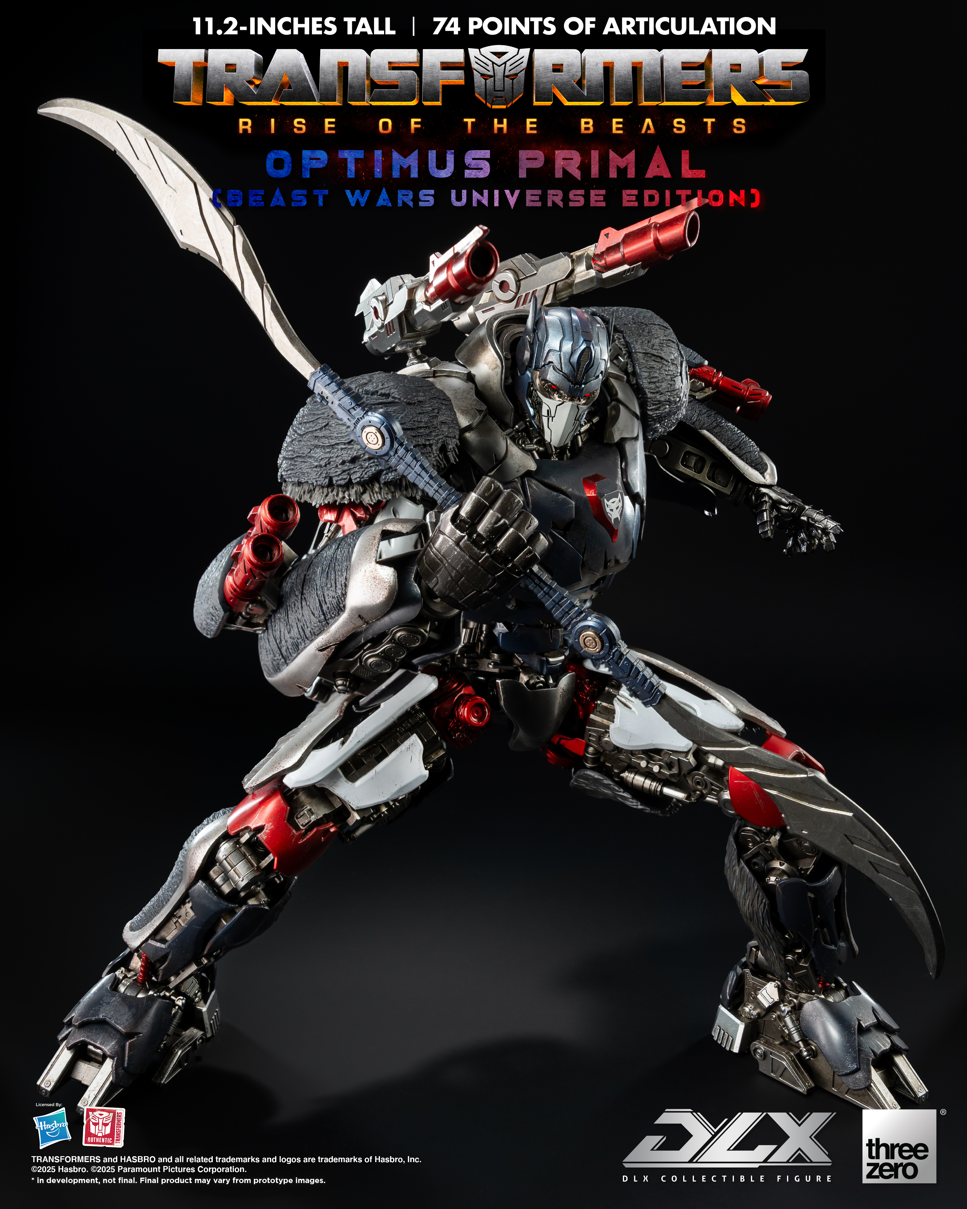 [訂金] (本地包郵)Threezero 變形金剛：狂獸崛起 DLX 奧狄武（特種變形勇士版）