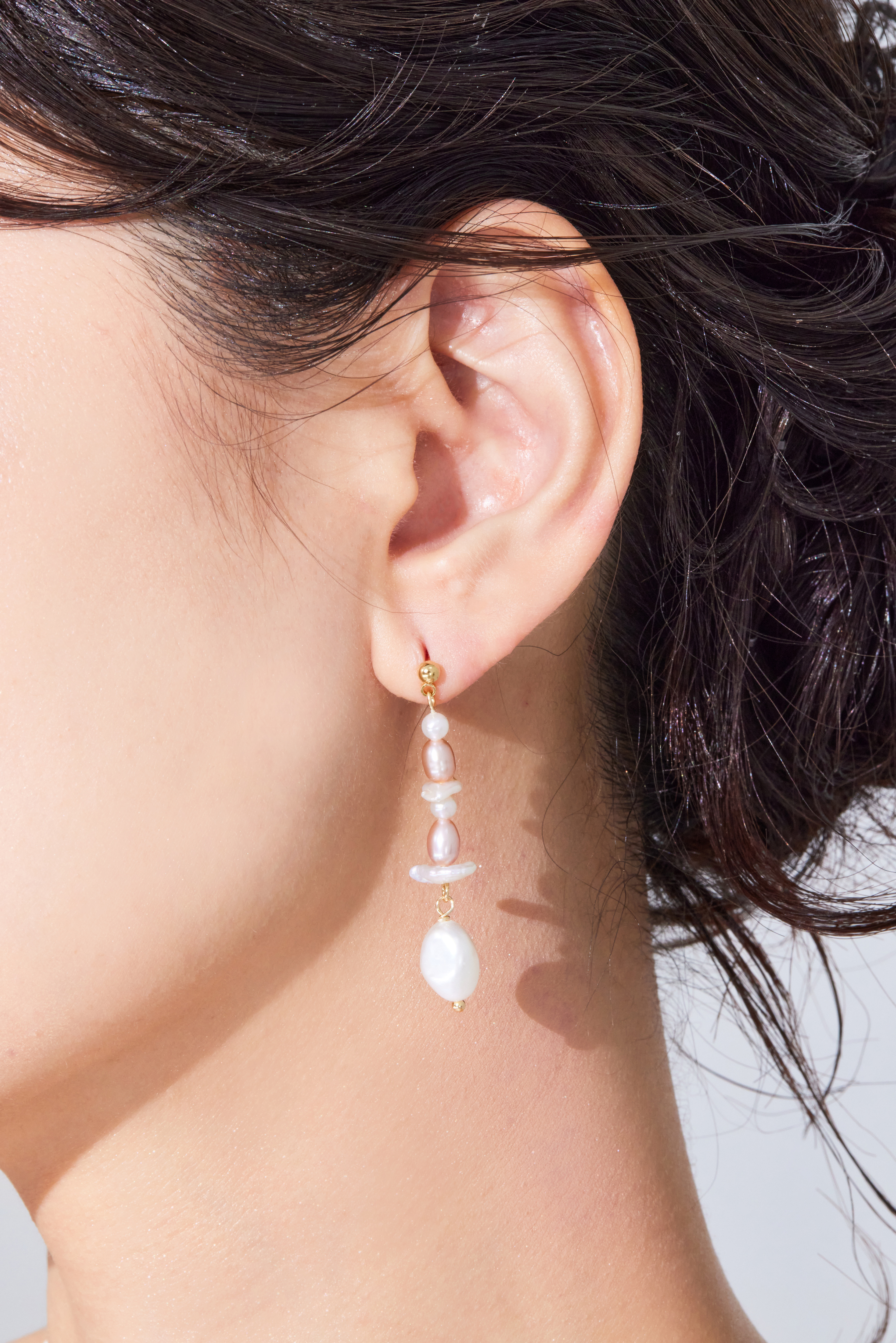 珍珠耳環