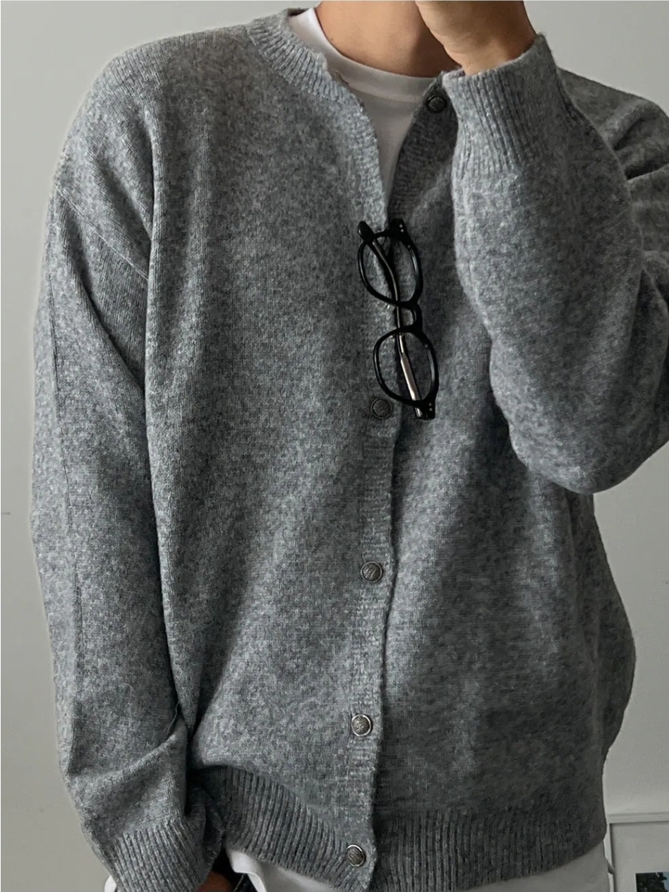 Force 短款針織開襟衫