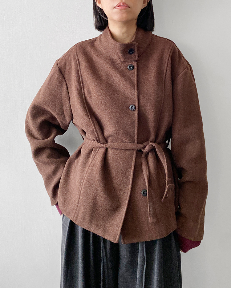 MFO-2815 羊毛立領外套