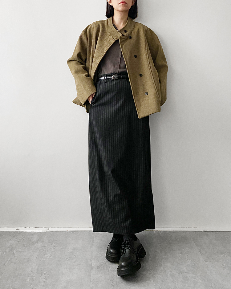 MFO-2815 羊毛立領外套