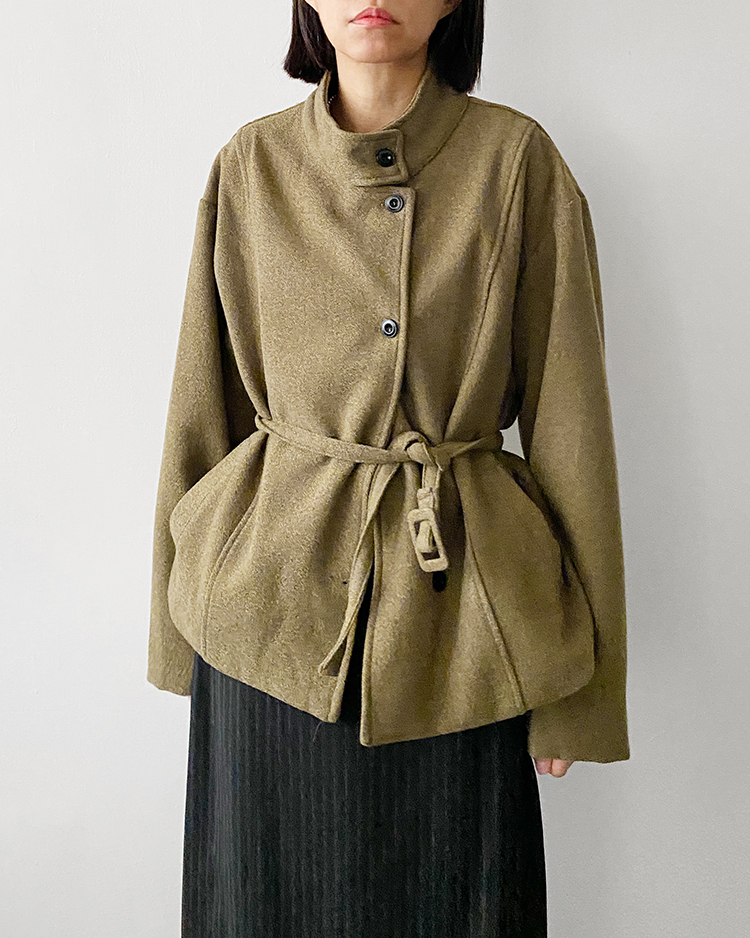 MFO-2815 羊毛立領外套