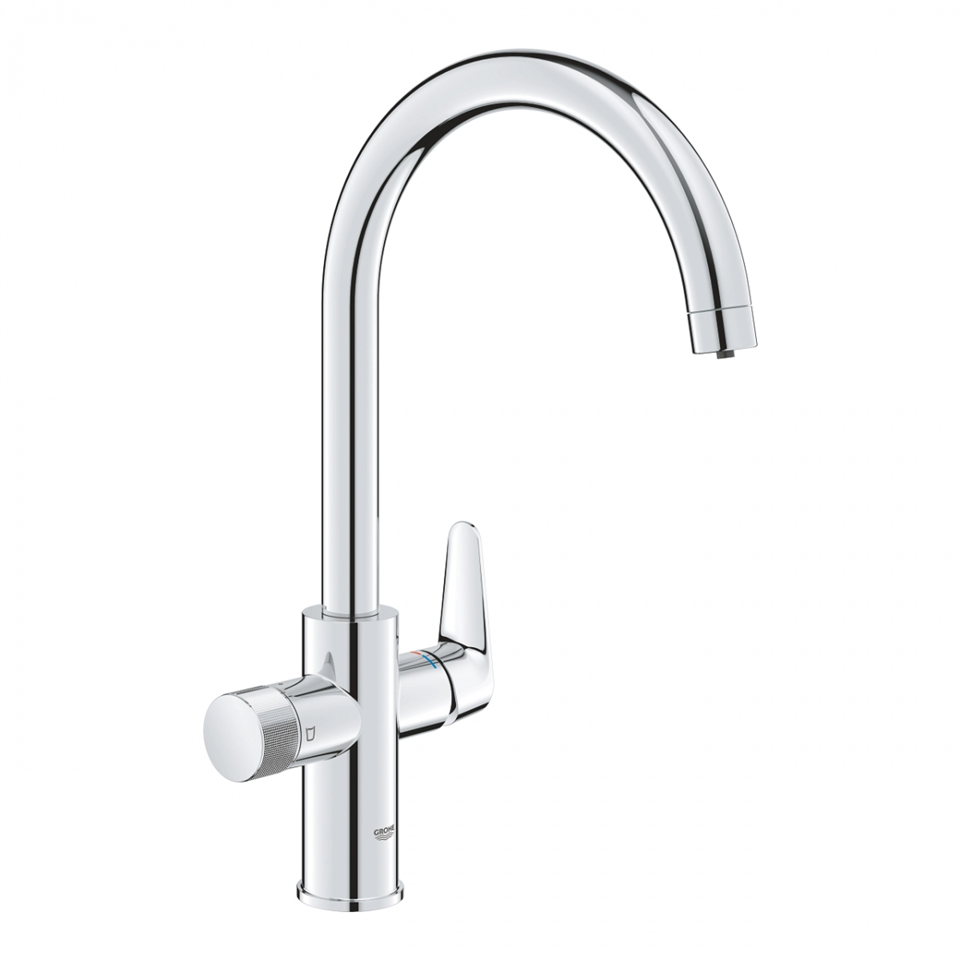3M x GROHE 淨水優惠套裝 3M AP2-405G 枱下濾水系統 +  Blue Pure BauCurve30580 000 廚房龍頭（送基本安裝）