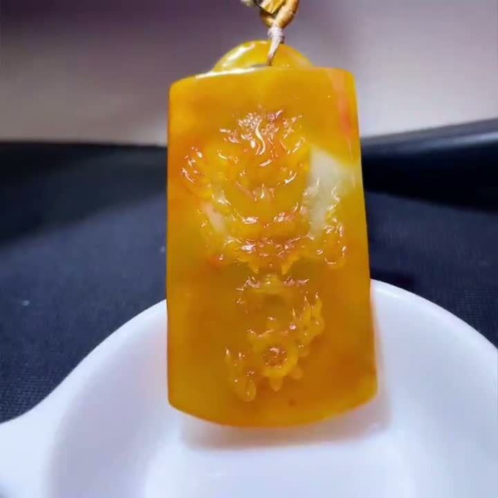 翡翠龍牌吊墜,天然翡翠A玉, 緬甸玉, Jade, Jadeite