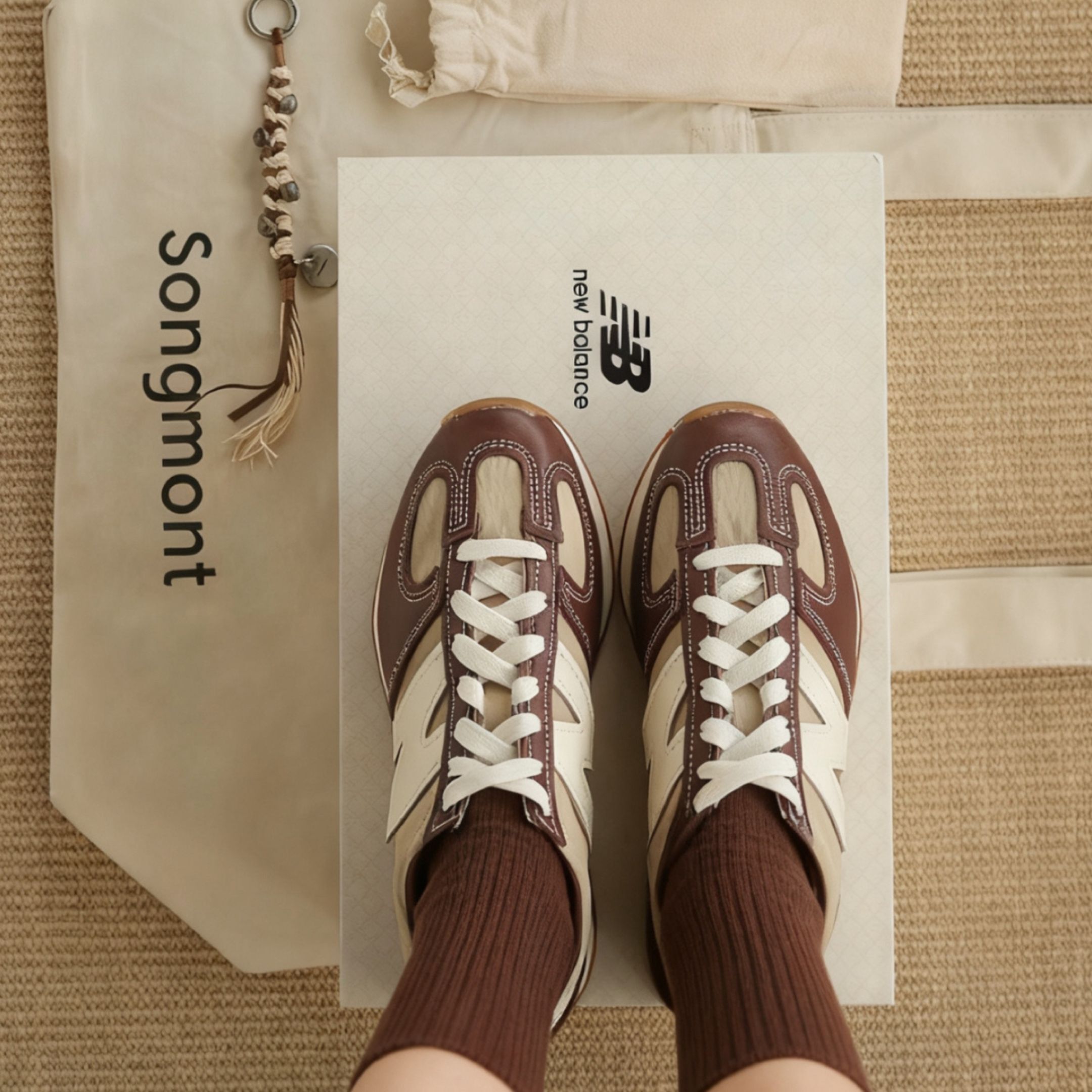 NICEDAY 代購 Songmont x New Balance 471 山下有松 聯名 棕色 栗子 卡其 摩卡 U471SNG