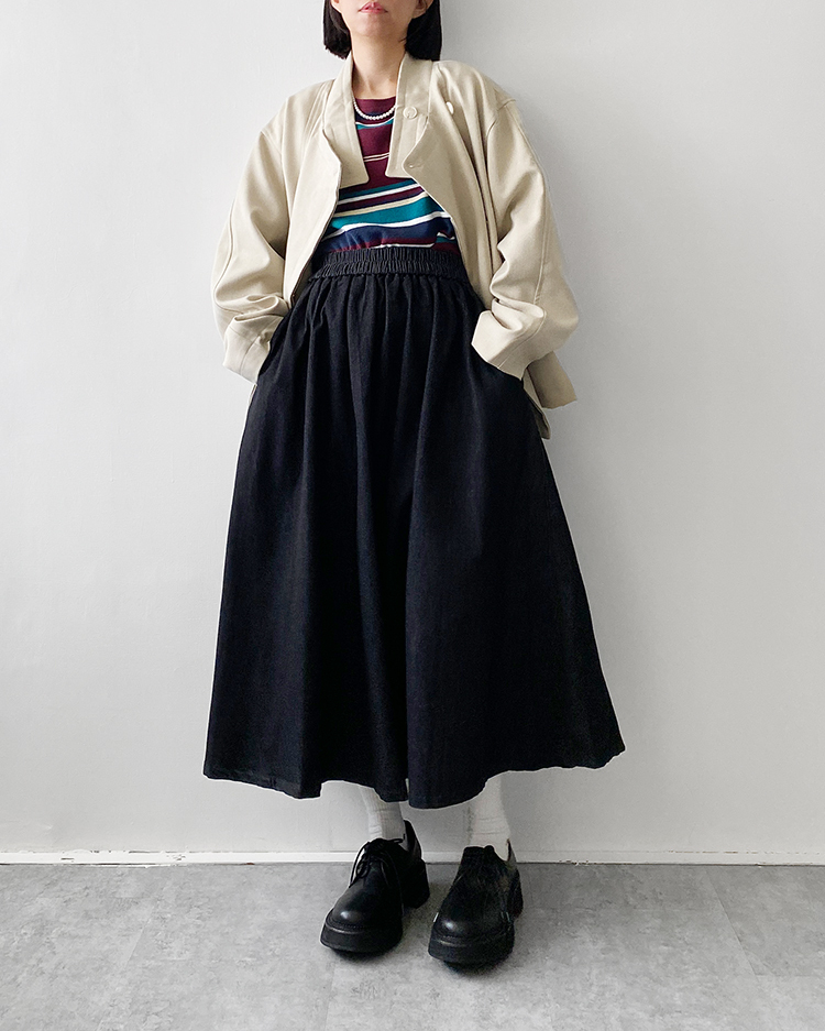 MFO-2814 立領短風衣外套