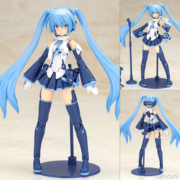 預訂4月 Kotobukiya 雪初音 Frame Arms Girl Frame Music Girl Snow Miku Another Color Ver. Plastic Model Pre-order