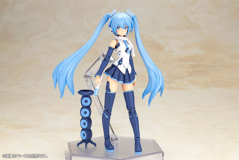 預訂4月 Kotobukiya 雪初音 Frame Arms Girl Frame Music Girl Snow Miku Another Color Ver. Plastic Model Pre-order
