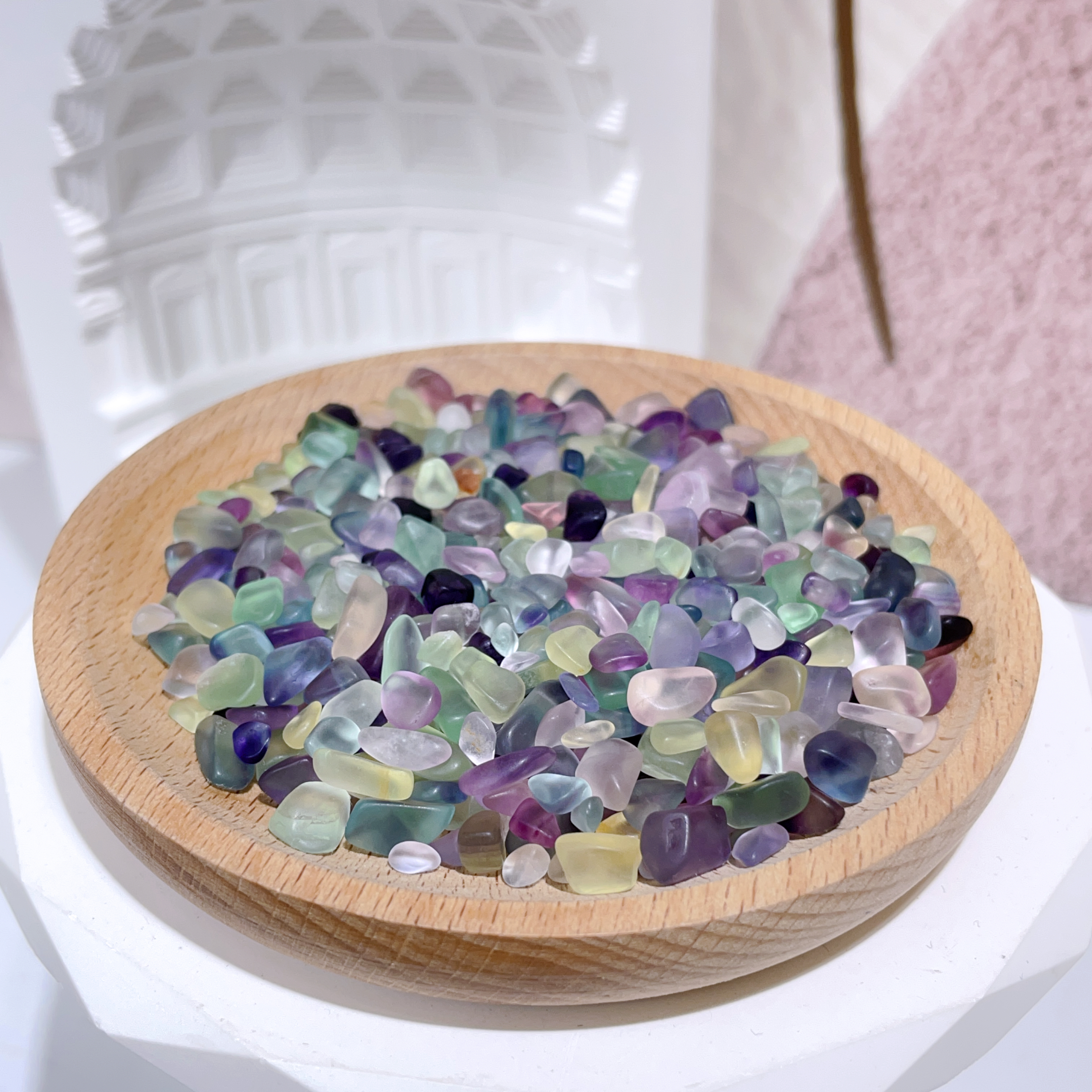 透透彩瑩石消磁碎石 100g