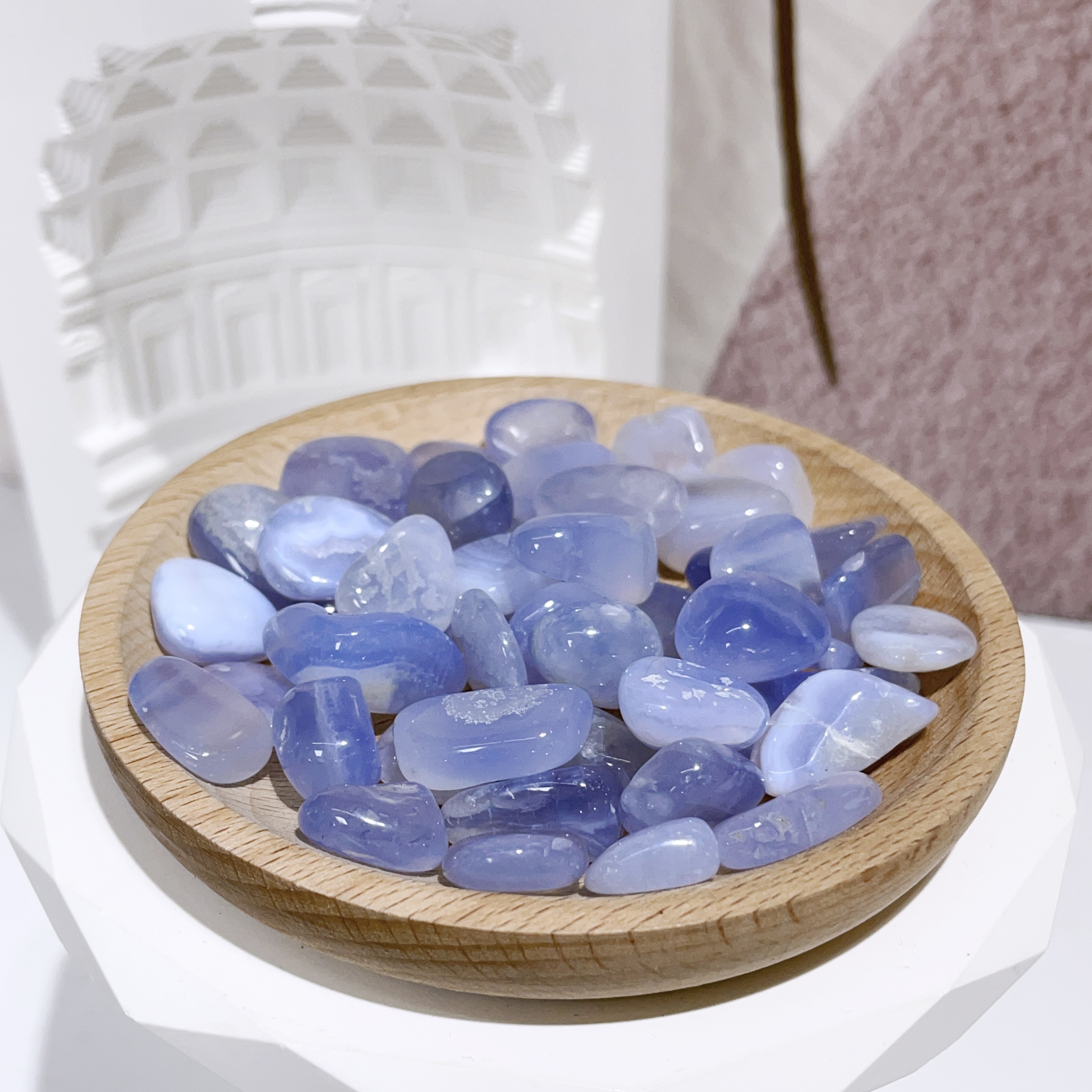 藍紋瑪瑙碎石 100G