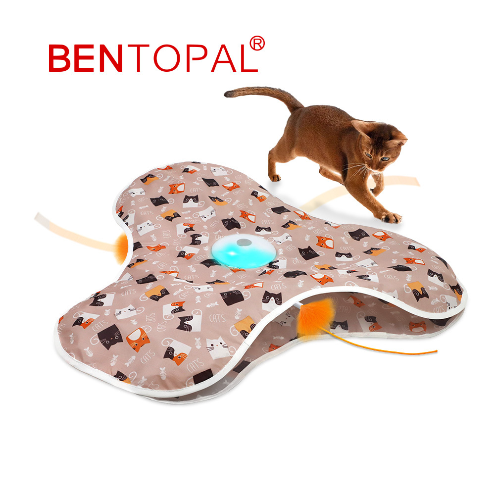 BENTOPAL 邦特普｜智能響紙狩獵遊戲墊-貓咪款