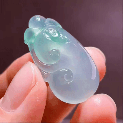 1023412 翡翠如意吊墜