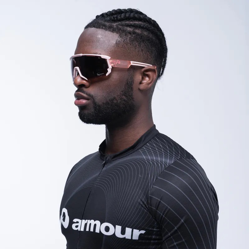 【720】Mars HiColor運動太陽眼鏡(A1903-SP2-HC#消光粉/HC棕色片)#台灣製