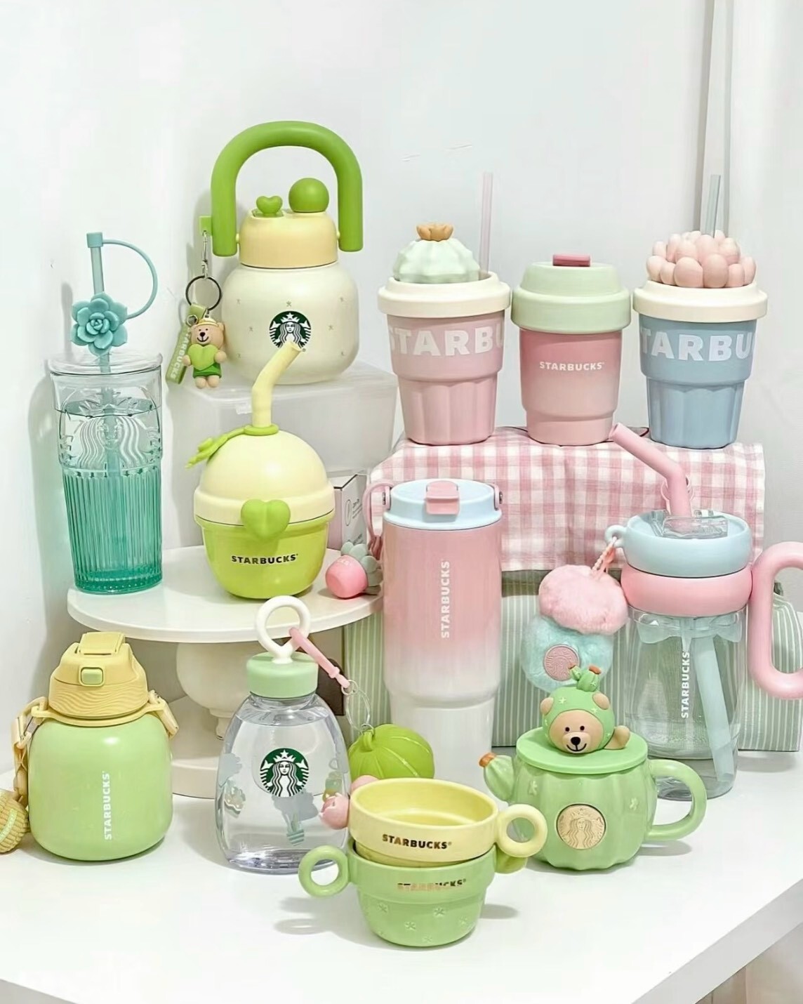 Starbucks 星巴克 多肉花園系列 環保杯 馬克杯 水壺 吸管杯 保溫杯 共12款
