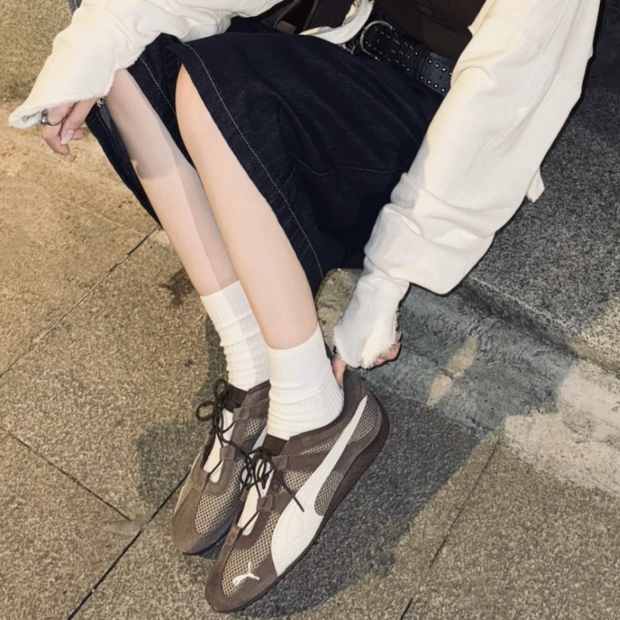 PUMA SPEEDCAT GO 巧克力棕 瑪莉珍 賽車鞋 薄底 麂皮 網布 403589-08