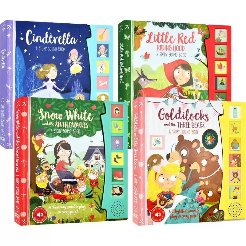 A Story Sound Book 經典童話故事發聲書 3歲+【正品】兒童英國早期啟蒙 英文原版進口圖書