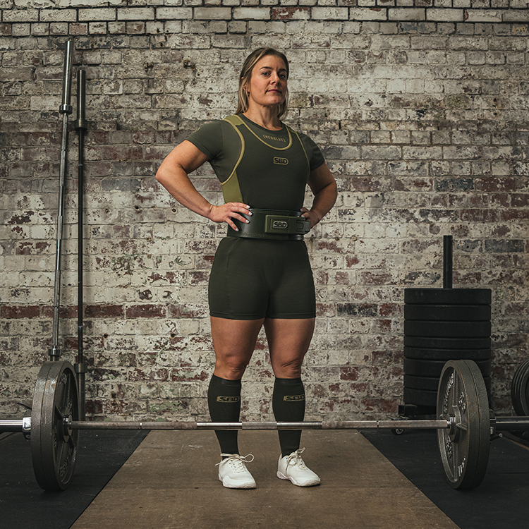 戰志系 比賽 T-shirt (卡其綠) 女版