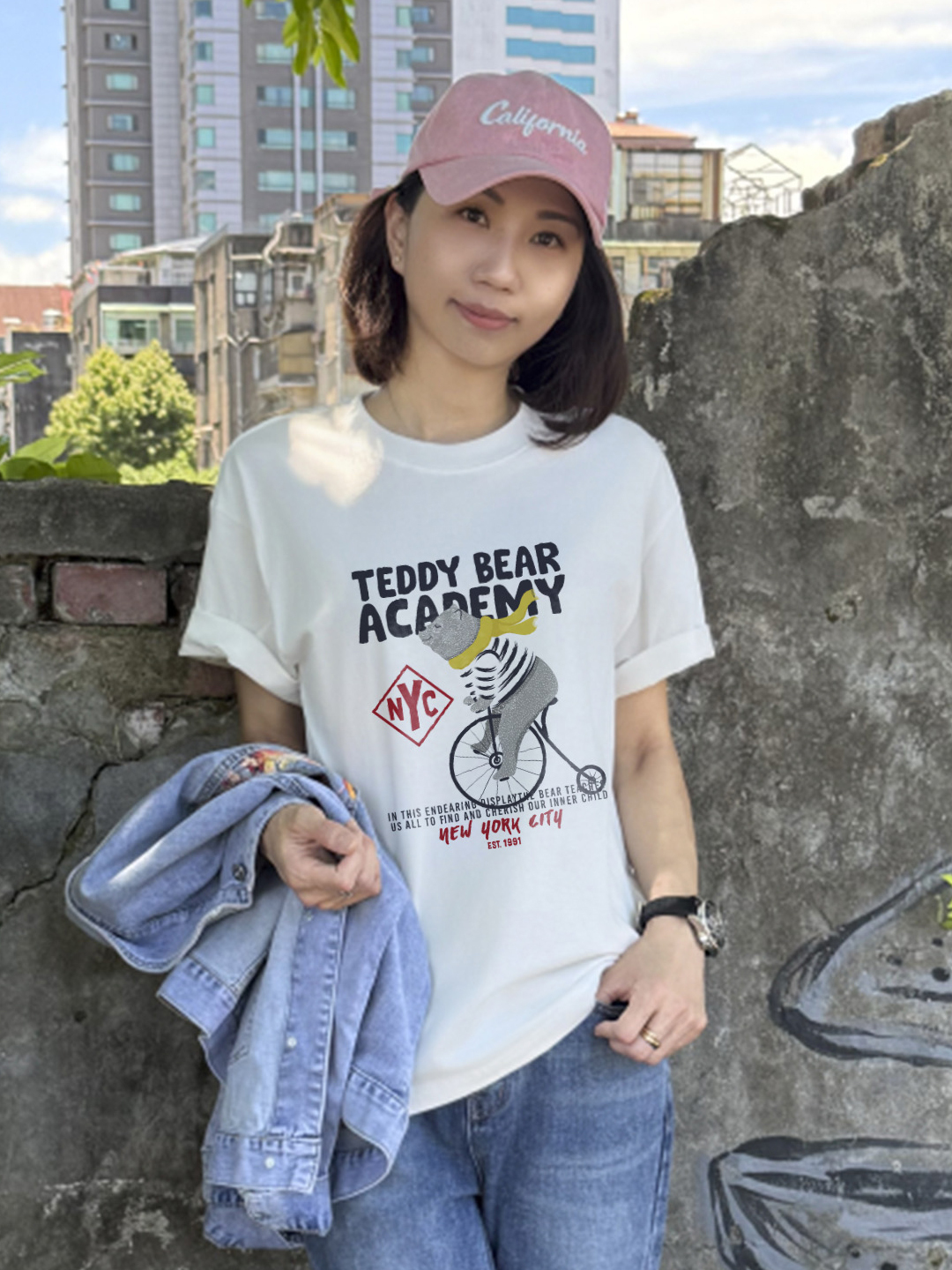 紐約街頭漫遊｜熊熊學院T-shirt