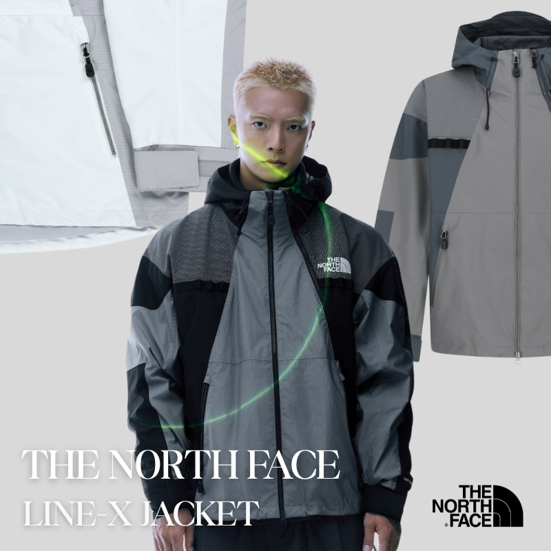 【Pre-Order】The North Face LINE-X Jacket NJ2HR52J｜Lightweight Windproof Outdoor Shell