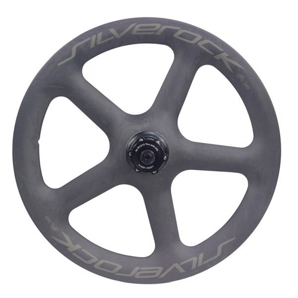 SILVEROCK 20″ 406/451 碳纖維直五刀碟剎輪組 啞光