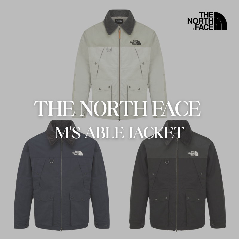 【Pre-Order】The North Face M’s ABLE Corduroy Tactical Wind Jacket｜25FW Outdoor Utility Style