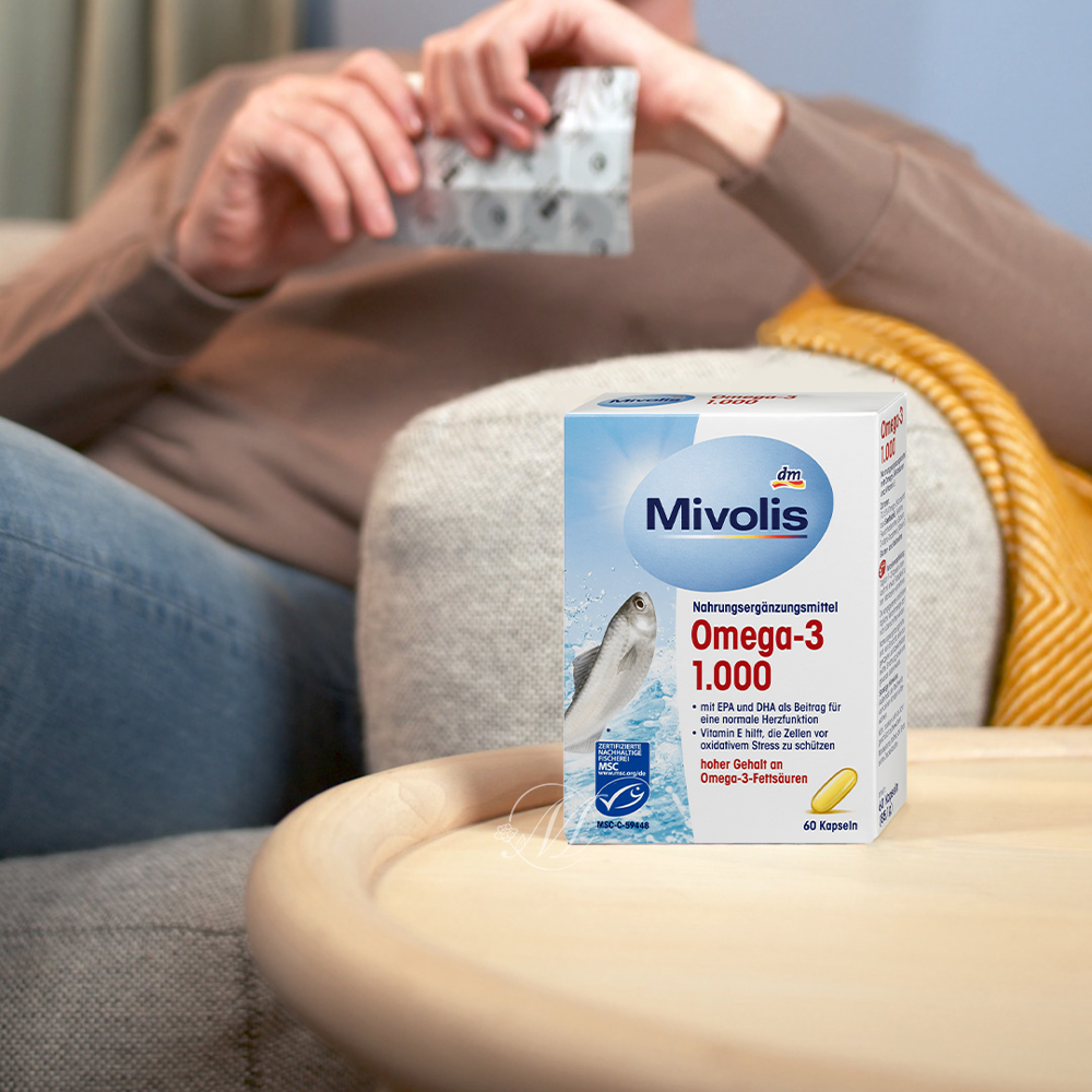 年後到貨 德國Mivolis深海魚油Omega-3膠囊 60粒