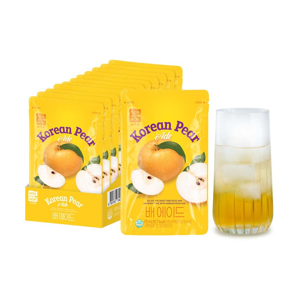 【BK SHOP】綠茶園水梨風味飲料170ml*10入