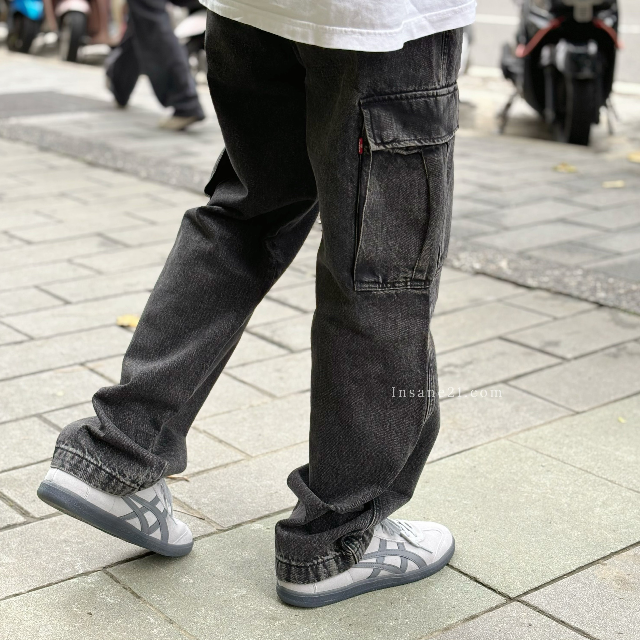 LEVI'S XX CARGO STRAIGHT 工裝 口袋 直筒褲 牛仔藍/牛仔黑 現貨