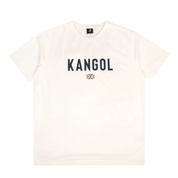 KANGOL 短T 白 卡其 綠 胸口字樣 圓領涼感 短袖 中性 6425107600 6425107631 6425107670