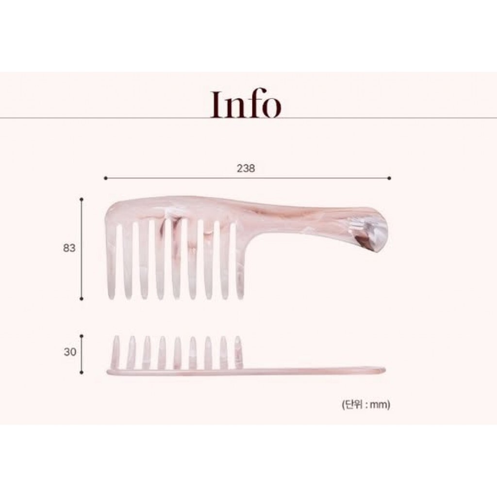 (預購商品) 韓國 TOOLIF 空氣感彎月造型梳