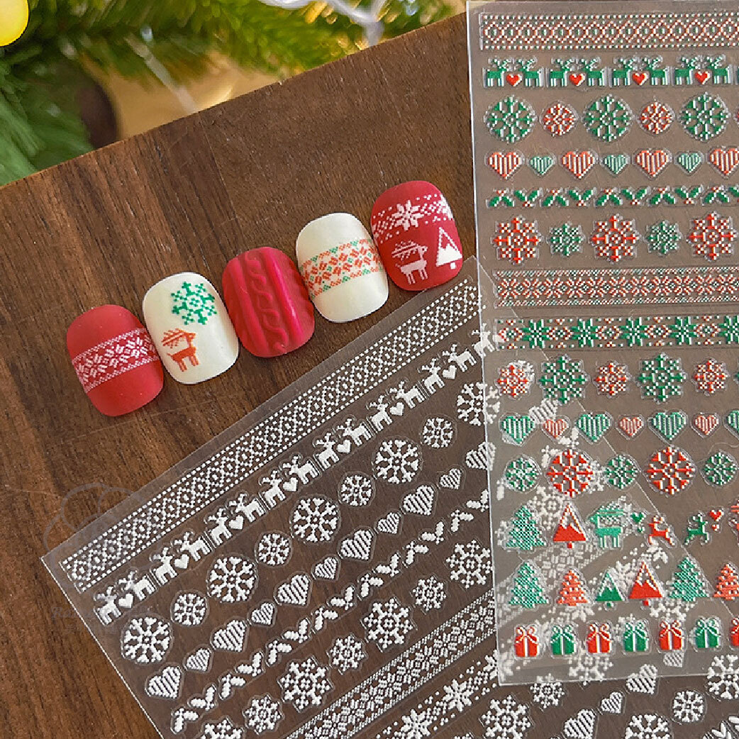 立體貼紙(聖誕/新年/冬天)