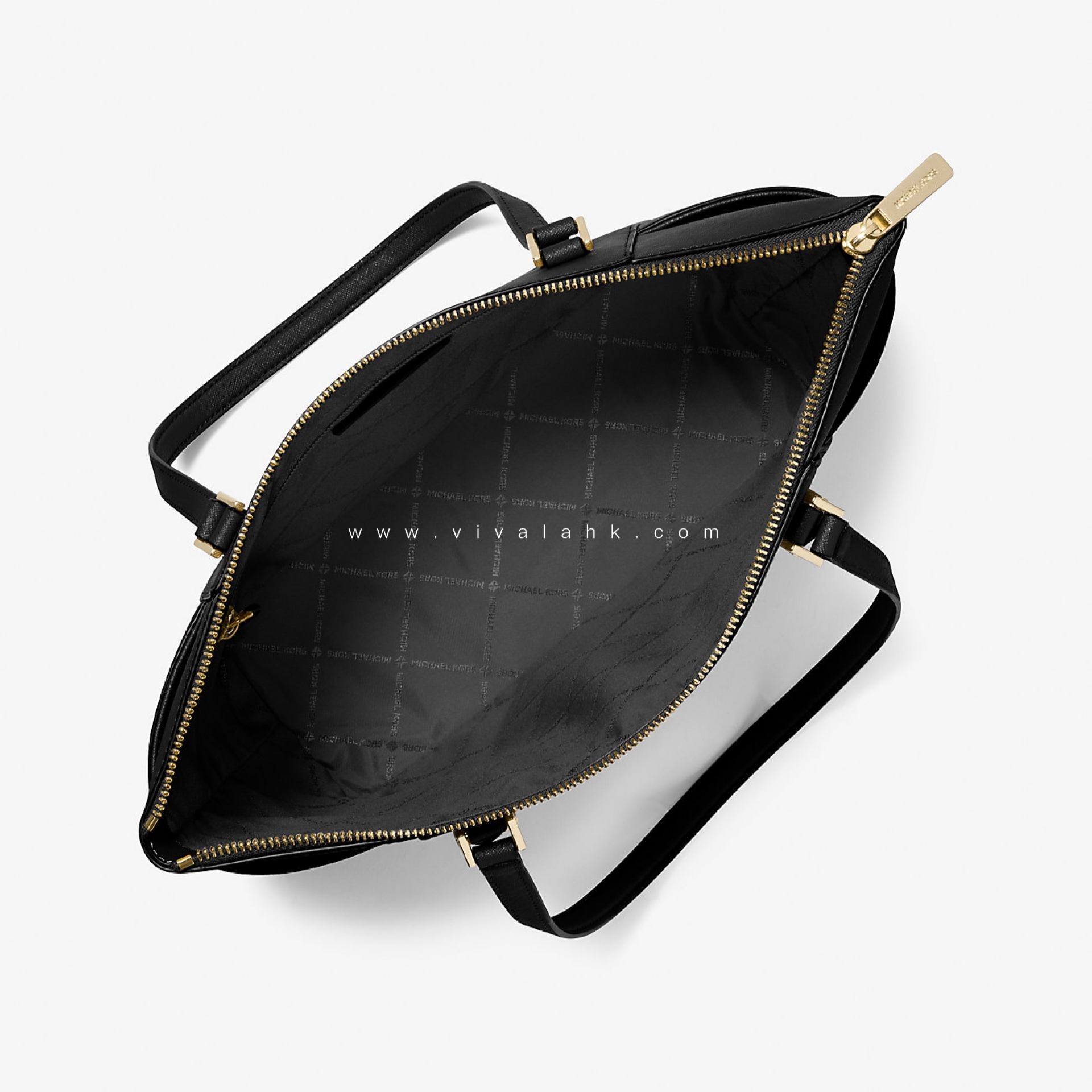 Michael Kors - Charlotte 拉鍊 Tote Bag (大) (十字皮) (35T0GCFT7L)