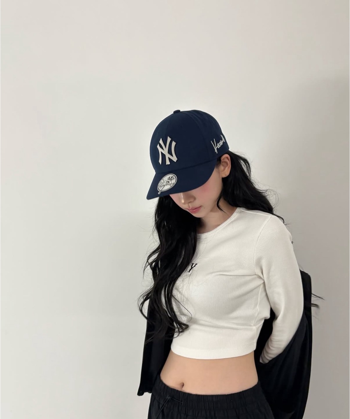 MLB x Karina聯名款 親簽 全封鴨舌帽