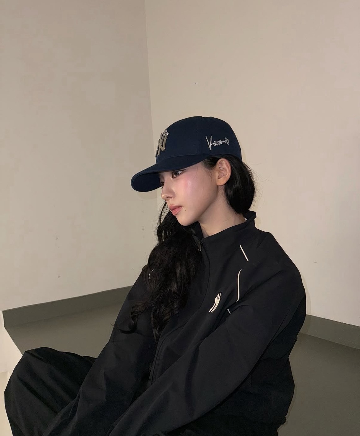 MLB x Karina聯名款 親簽 全封鴨舌帽