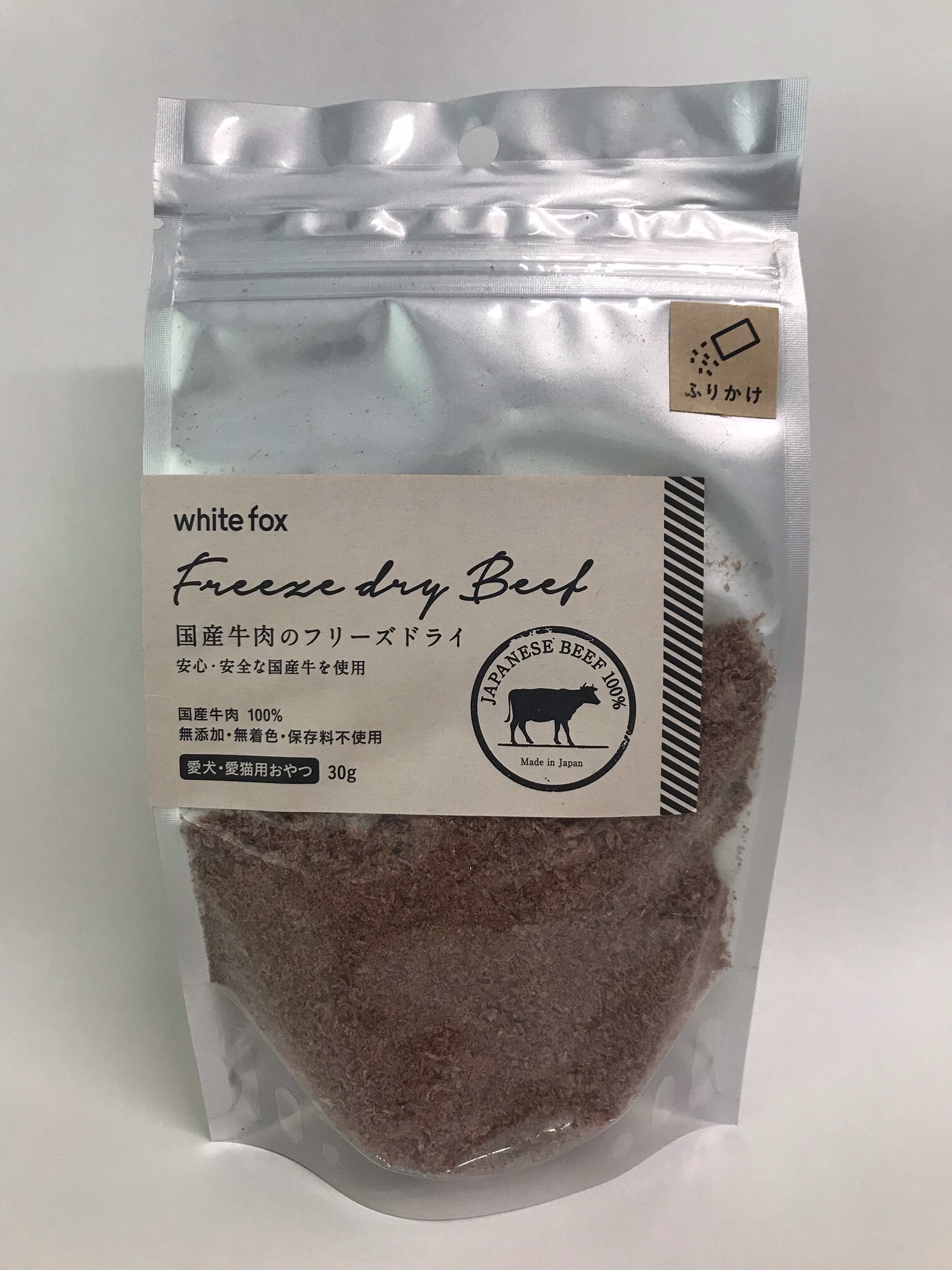 【white fox】Freeze Dried Domestic Beef Furikake