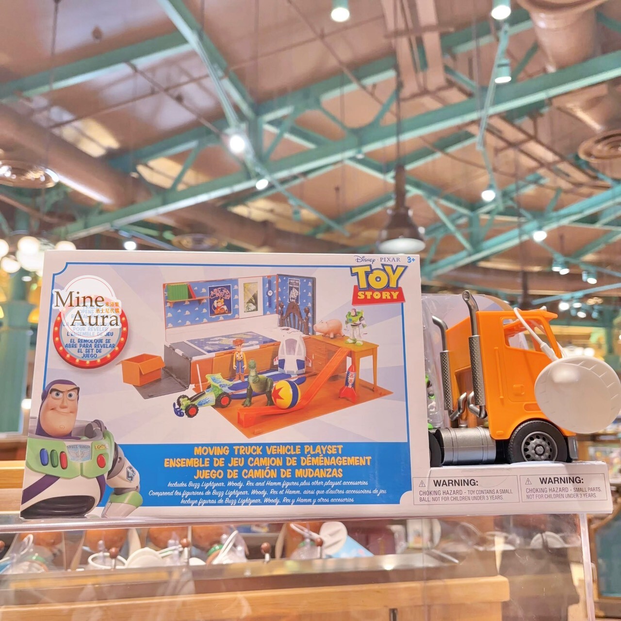 玩具總動員 Toy Story 可移動卡車 場景 玩具 擺飾品 -上海迪士尼樂園