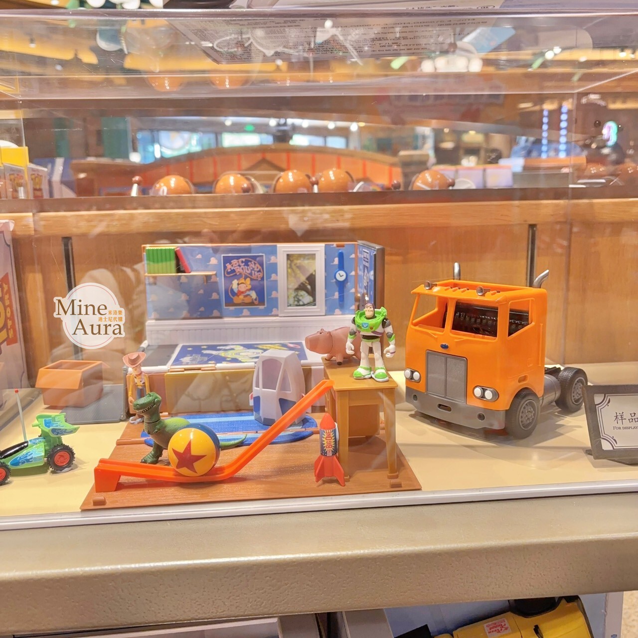 玩具總動員 Toy Story 可移動卡車 場景 玩具 擺飾品 -上海迪士尼樂園