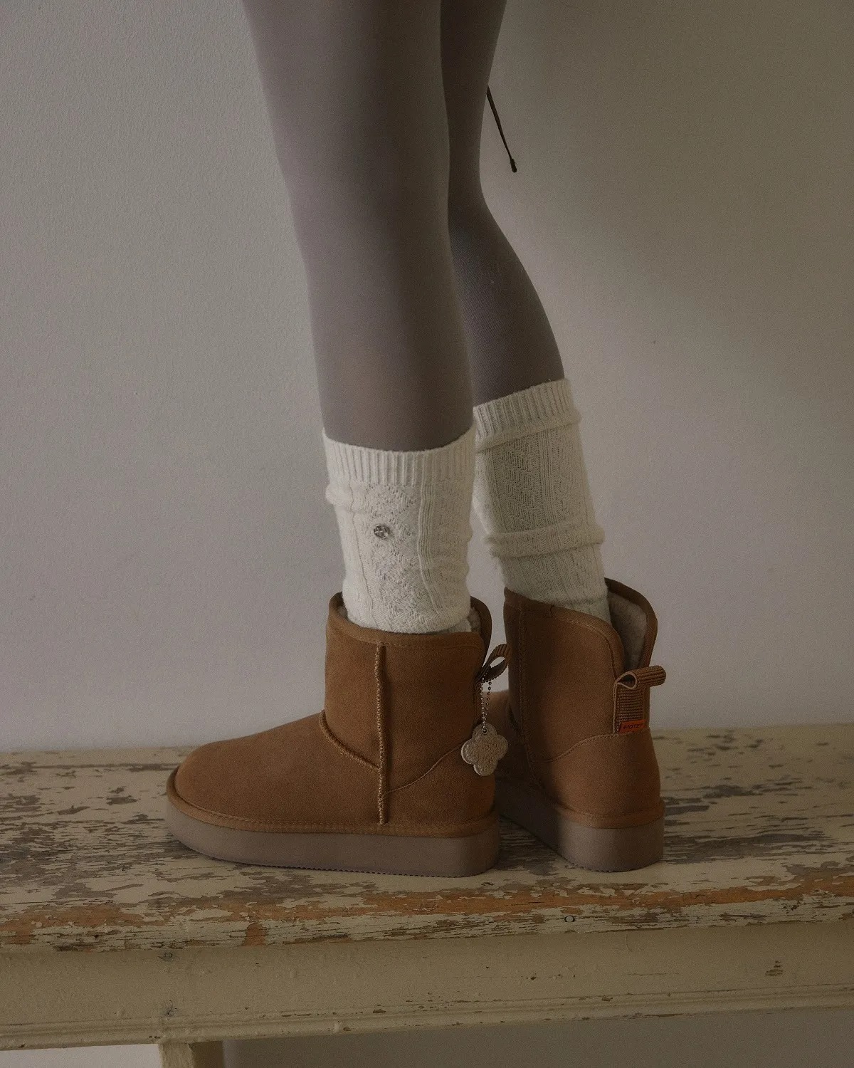 OTZ BALLOONY PLATFORM SHORT BOOTS