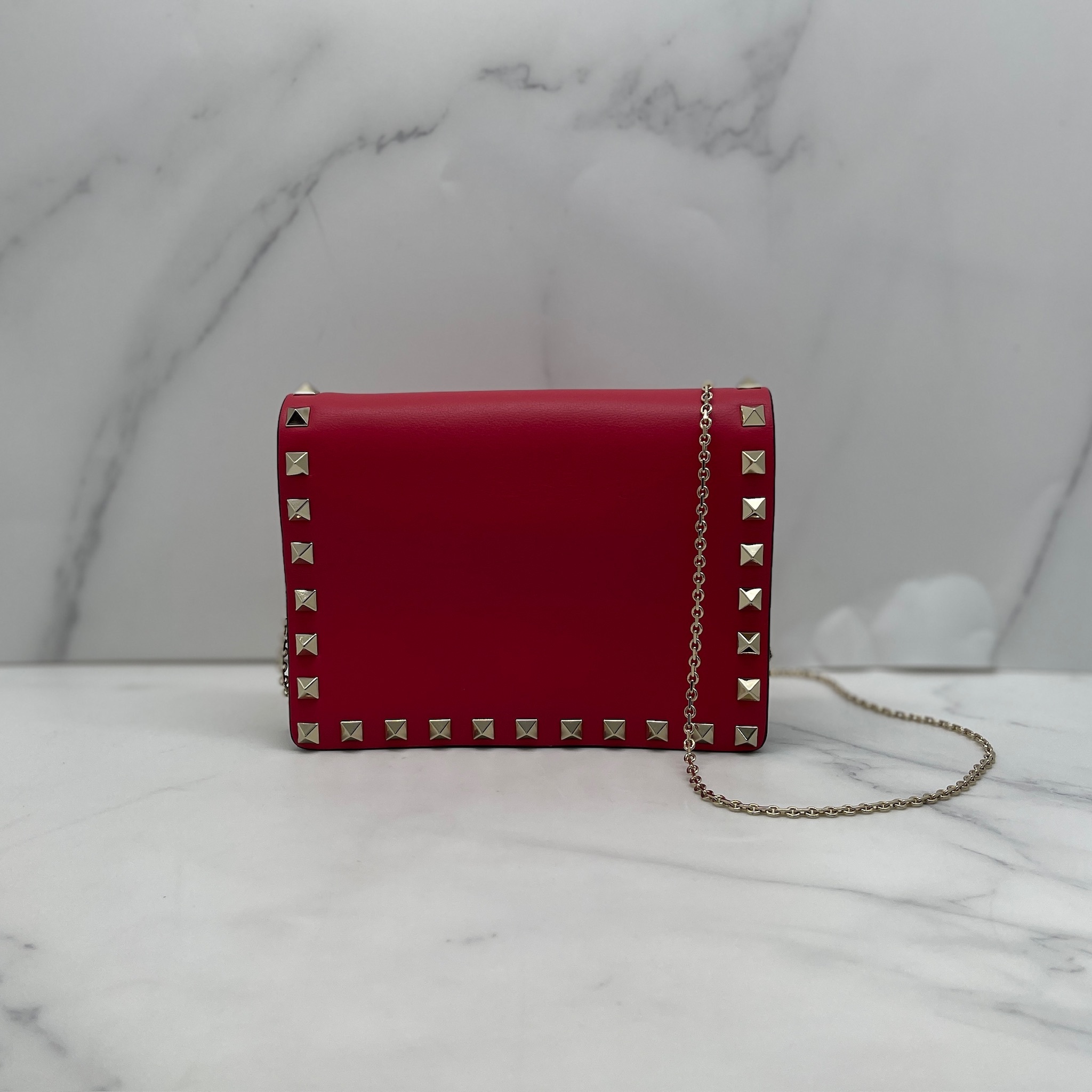Valentino Rockstud Chain Pouch