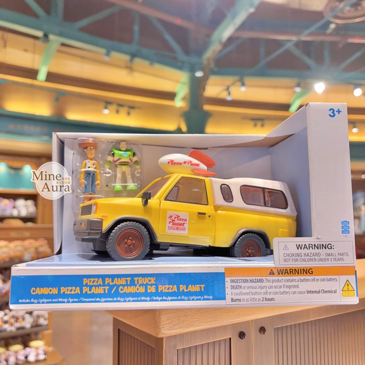 玩具總動員 Toy Story 披薩星球 玩具車 擺飾品 -上海迪士尼樂園