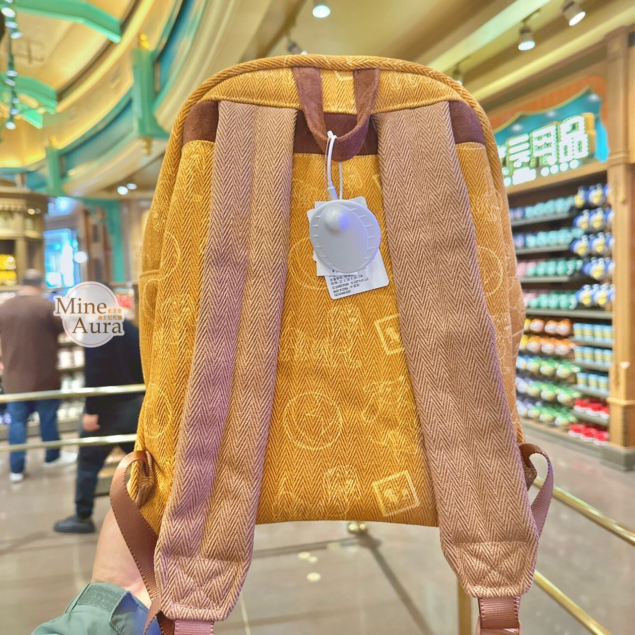 彈簧狗 Slinky Dog 絨毛大頭 造型 後背包 玩具總動員 Toy Story -上海迪士尼樂園